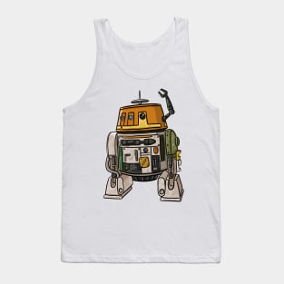 Rebel Toons Chopper Tank Top